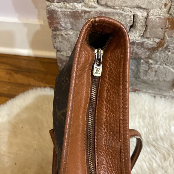 Louis Vuitton vintage 1990’s Sac Weekender Brown Monogram Leather - Picture 6 of 9